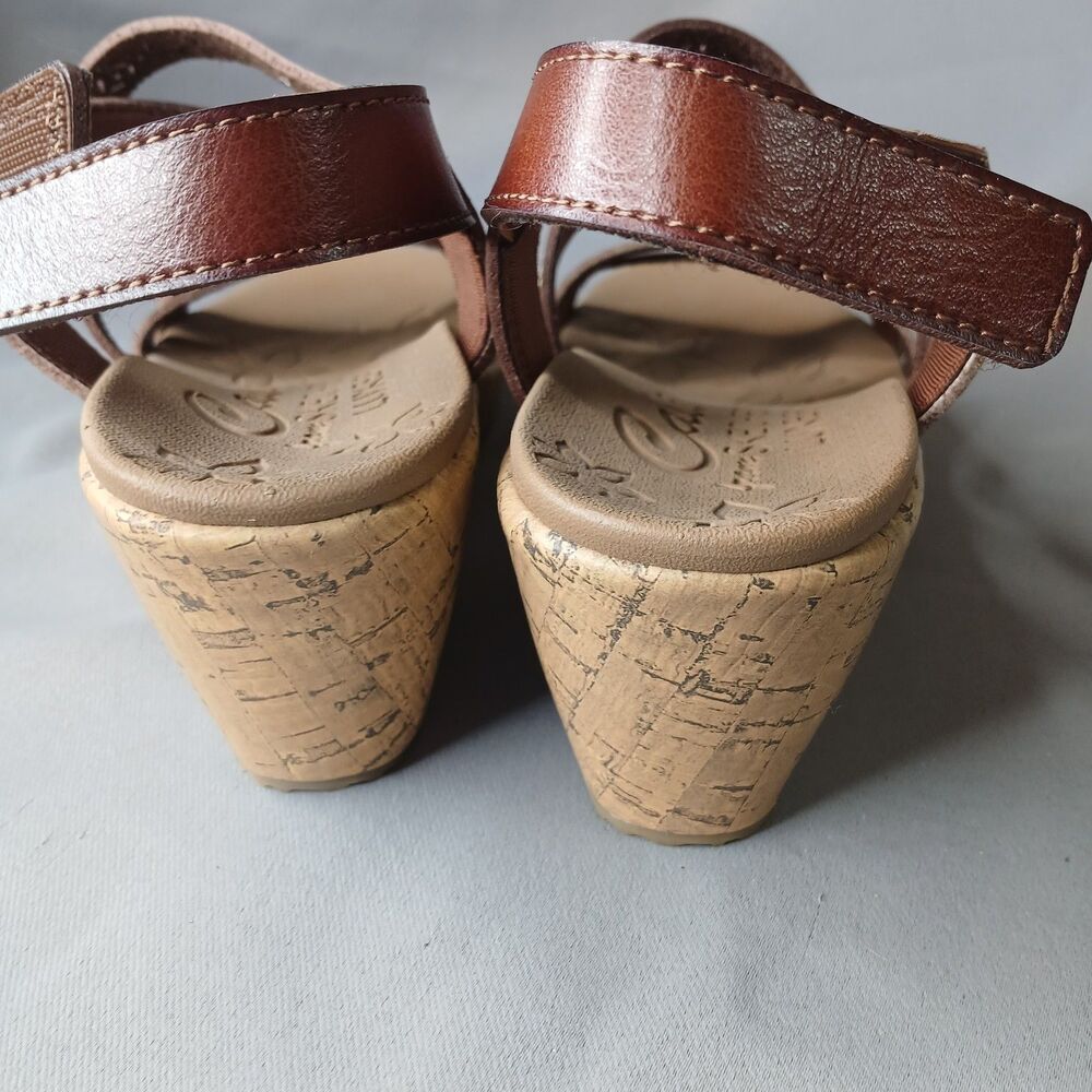 Skechers Cali Delicate Glow Sandal Womans Size 6 Womens Brown Luxe Foam - Picture 10 of 16